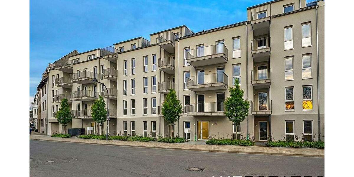 Außergewöhnliche 2-Zimmer-Neubauwohnung mit Balkon und Tageslichtbad 2 zimmer