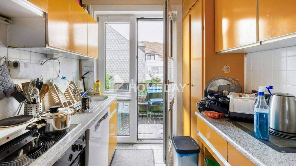 Helle 3-Zimmer-Wohnung mit Balkon, Garage und Tageslichtbad 3 zimmer