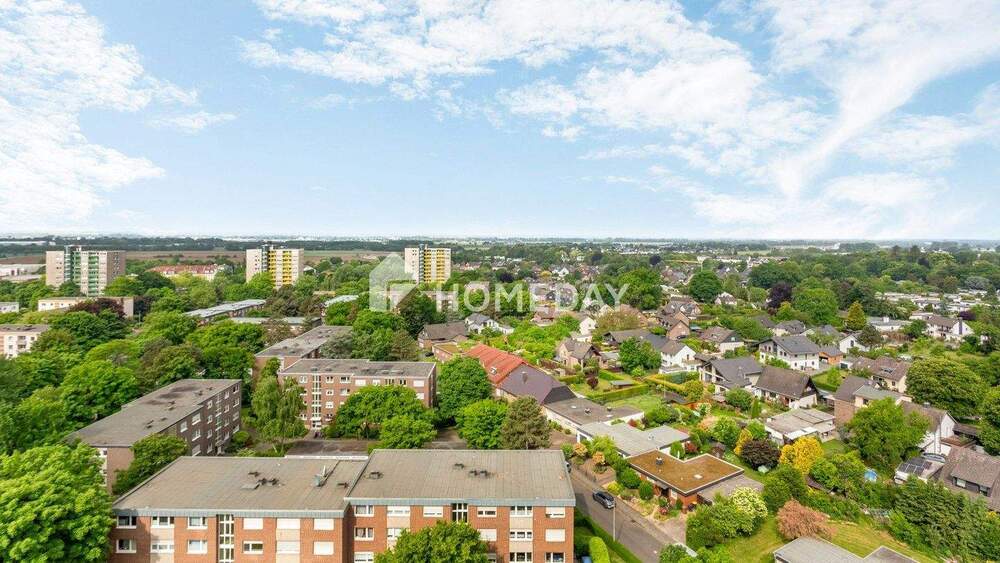 Attraktive 2-Zimmer-Wohnung mit West-Loggia in gepflegtem Hochhaus mit Weitblick 2 zimmer