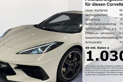 Corvette C8 33.531 km 90.850 &euro; Düsseldorf 40231