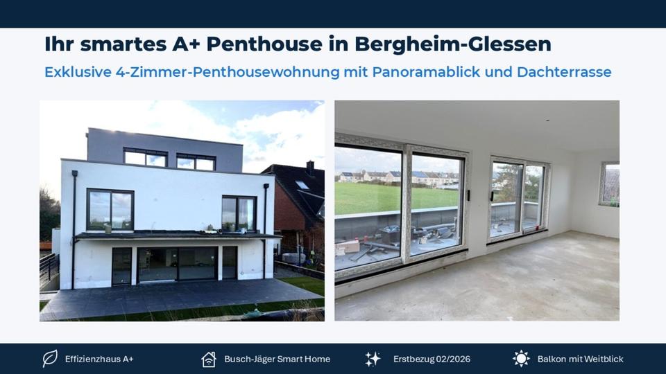 Penthouse 115 m² • Dachterrasse • Smart Home • Erstbezug zimmer