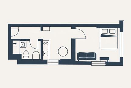 Löffelfertige 1,5 Zi Wohnung – Erstbezug nach Sanierung 1.5 zimmer