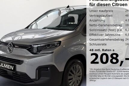 Citroen Berlingo 45.704 km 24.980 € Düsseldorf 40233