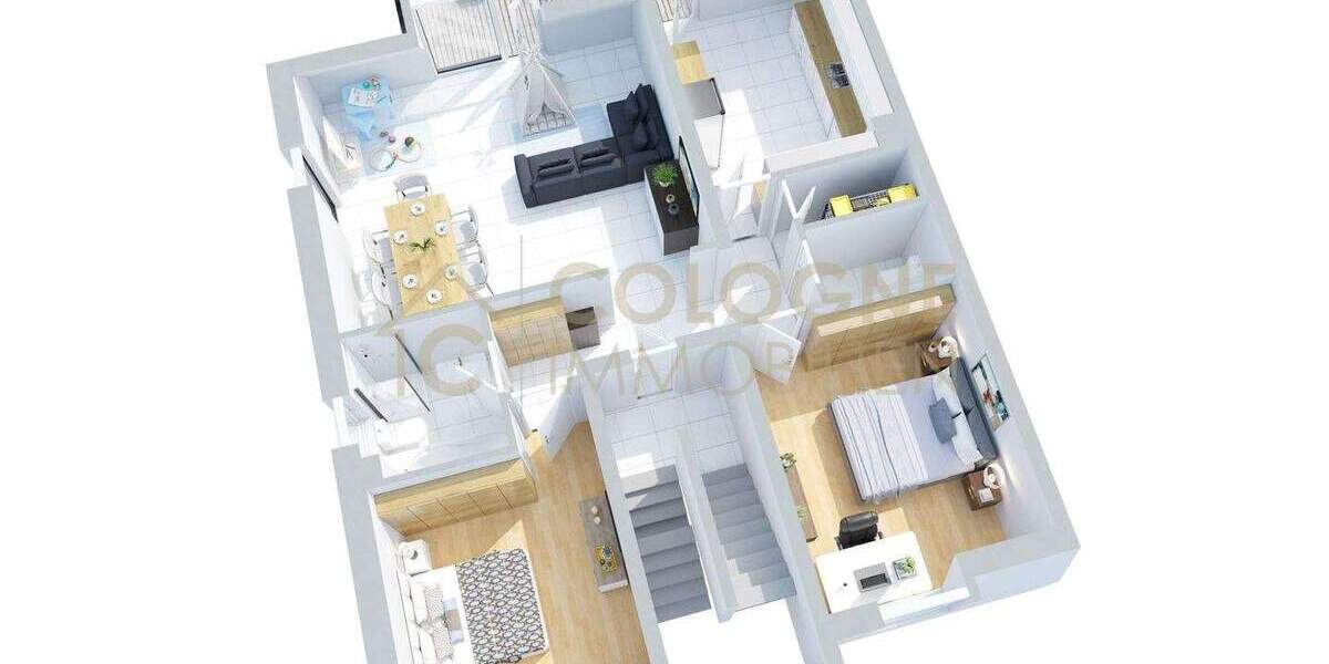 Etagenwohnung Frechen Grube Carl - 3 Zimmer, 86 m&sup2;, 250.000&euro; | Angebot:24027814