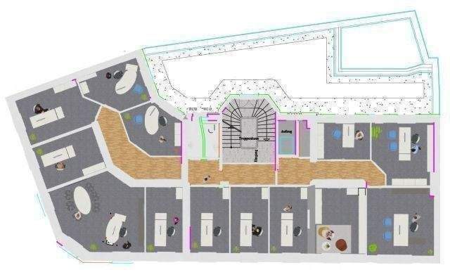 Gewerbeobjekt Düsseldorf Stadtmitte - 1 Zimmer, 230 m&sup2;, 4.140&euro; | Angebot:25288949