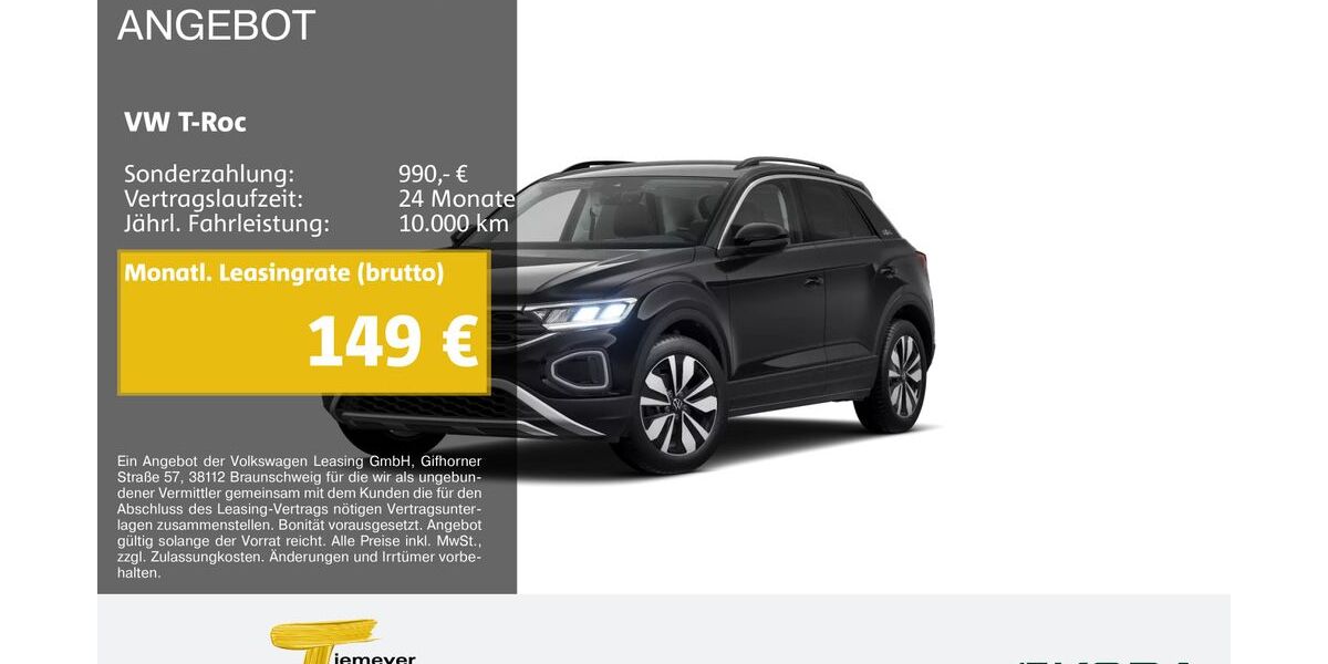 VW T-Roc 25.593 km 21.980 &euro; Remscheid 42857