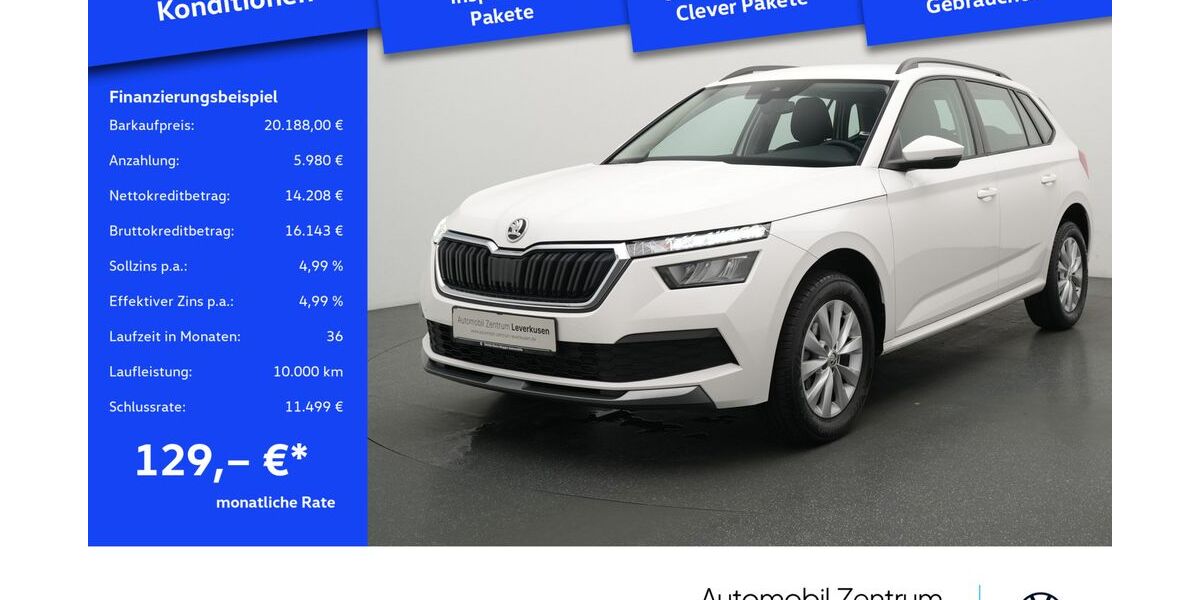Skoda Kamiq 67.673 km 20.188 &euro; Leverkusen 51379