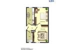 Erdgeschoßwohnung Düsseldorf Stadtbezirk 8 - 2 Zimmer, 44 m&sup2;, 597&euro; | Angebot:26249936