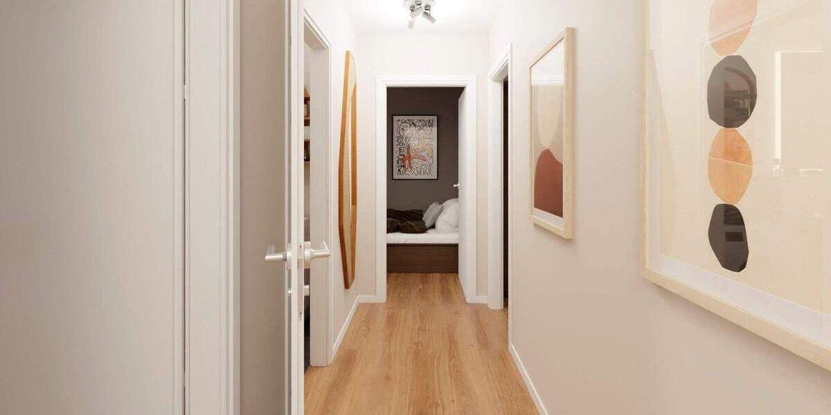 Barrierefrei wohnen mit 27 m² Dachterrasse, Badewanne und 4 Zimmern 4 zimmer