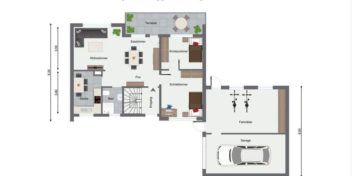 2 Familien- oder 2 Generationenhaus in GV-Südstadt! 8 zimmer