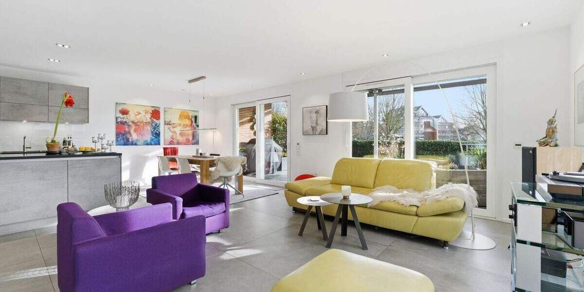 BJ 2020: barrierefreie Luxus-Erdgeschosswohnung mit Garten 3 zimmer