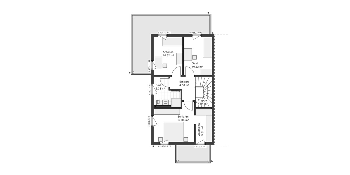 Doppelhaushälfte Düsseldorf Vennhausen - 3 Zimmer, 156 m&sup2;, 706.700&euro; | Angebot:25734235