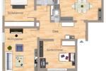 Etagenwohnung Bergisch Gladbach Frankenforst - 3 Zimmer, 94 m&sup2;, 1.130&euro; | Angebot:26198682