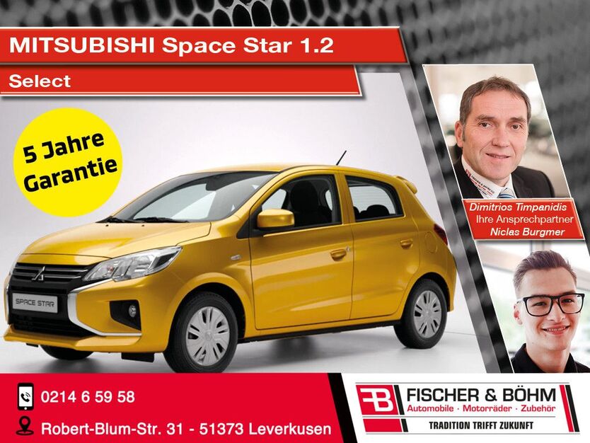 Mitsubishi Space Star 1.500 km 13.290 € Leverkusen 51373