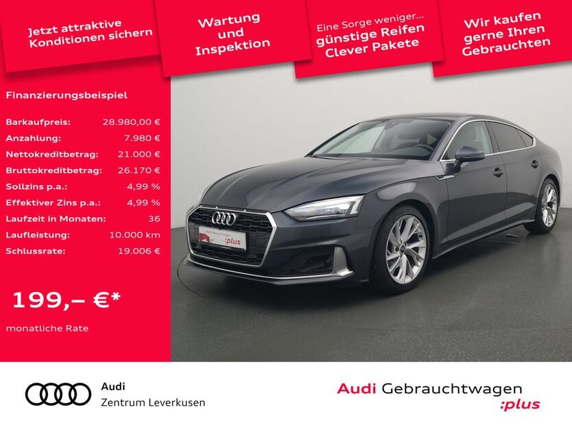 Audi A5 95.415 km 28.480 € Leverkusen 51373