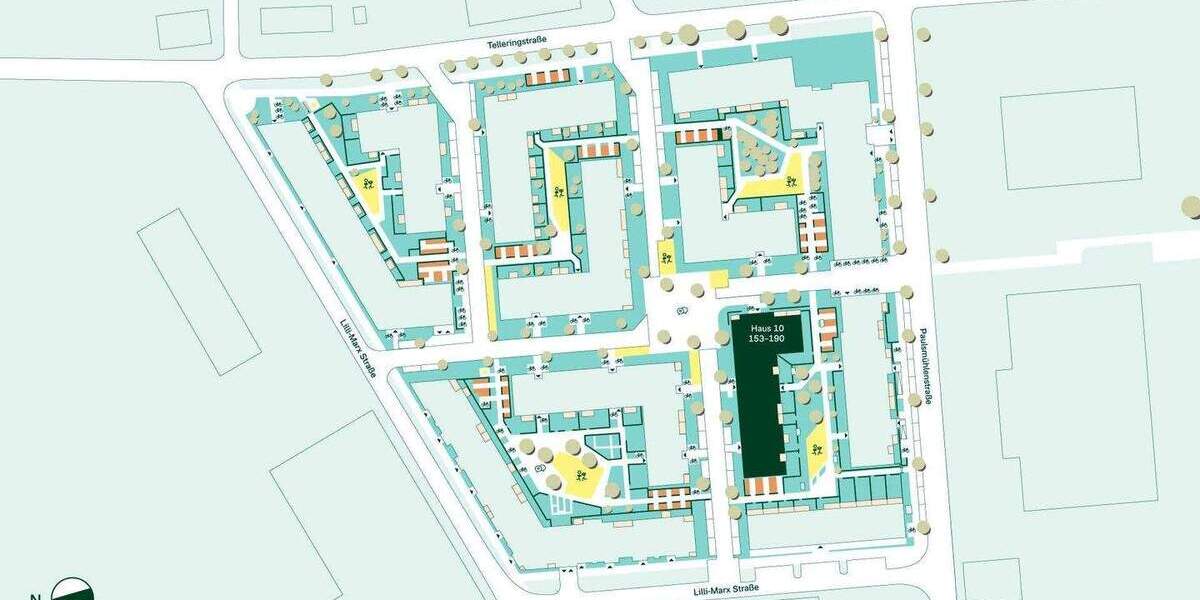 Barrierefrei wohnen mit 27 m² Dachterrasse, Badewanne und 4 Zimmern 4 zimmer