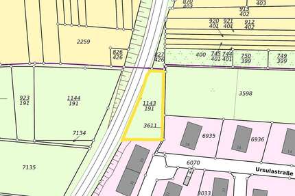 Grundstück zu verkaufen in Brühl 59.000 € 924 m² zimmer