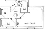 Etagenwohnung Düsseldorf Oberbilk - 1 Zimmer, 26 m&sup2;, 119.000&euro; | Angebot:27075725