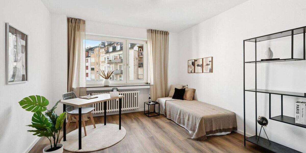 Etagenwohnung Düsseldorf Pempelfort - 3 Zimmer, 90 m&sup2;, 424.800&euro; | Angebot:26402428