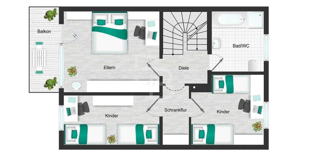 Mach was draus! Familientraum mit 5 Zimmern & Garten. 5 zimmer