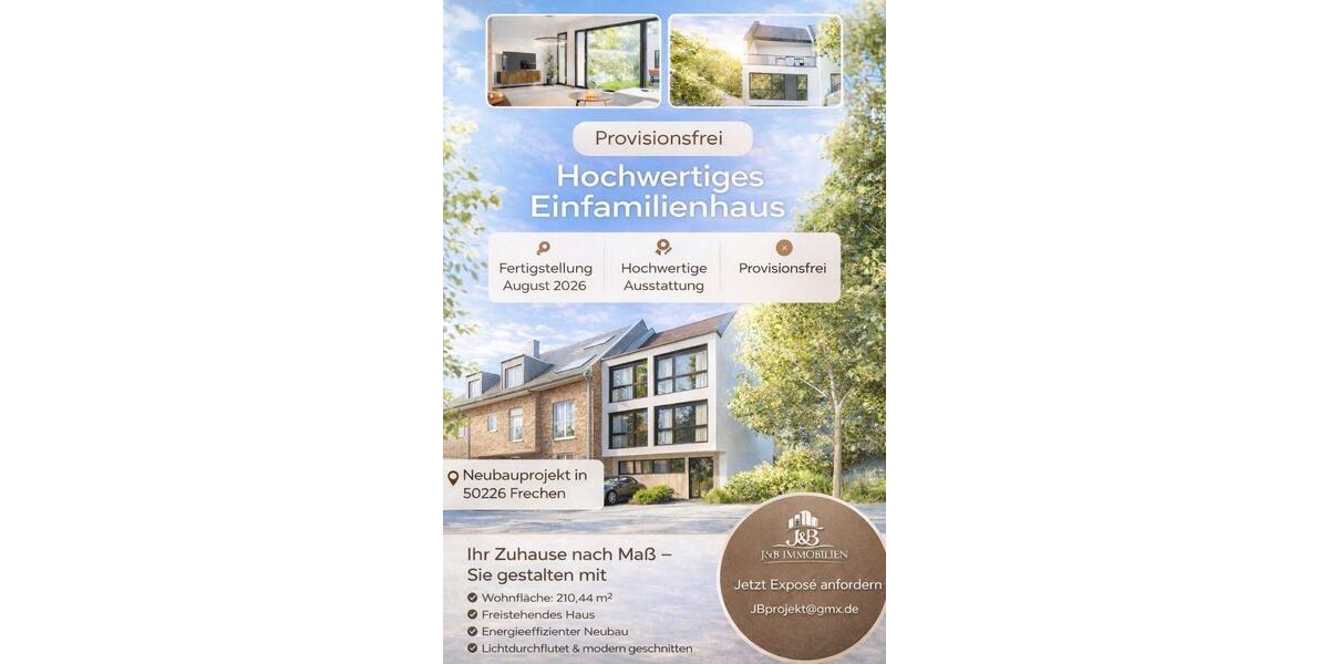 Einfamilienhaus Frechen - 830.000&euro; | Angebot:24873790