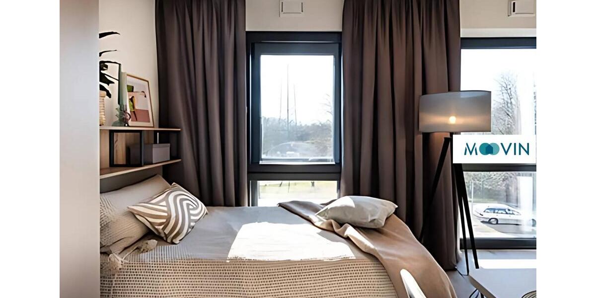 URBAN BASE: Vollmöbliertes Standard-Apartment mit EBK, ALL-IN-MIETE, UVM. am Rheinufer 1 zimmer