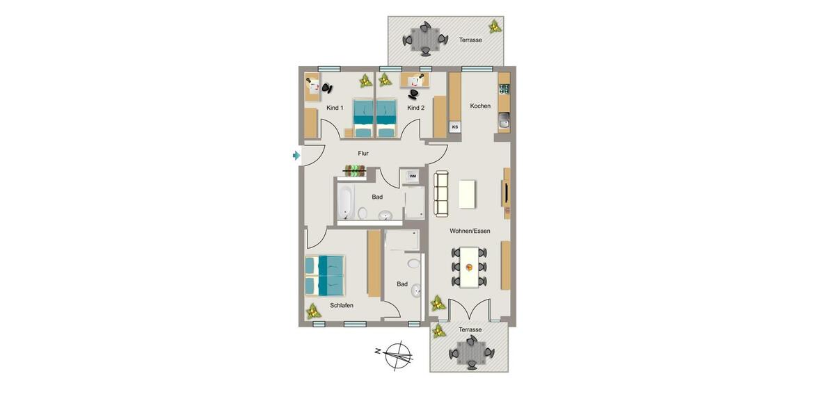 Schöffenhöfe - viel Raum für jeden Anspruch 4 zimmer