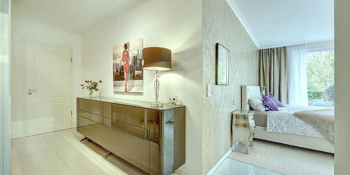 Luxuriöse, Lichtdurchflutete Wohnung mit 2 Terrassen und 2 TG-Plätzen 5 zimmer