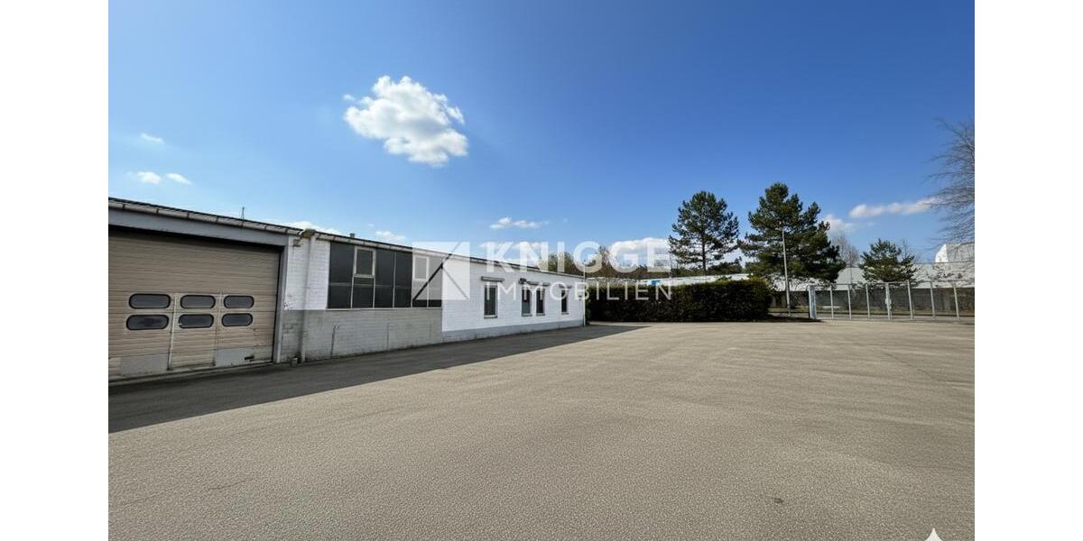 +++ 3473 - Gewerbehalle inkl. vier Büros und großflächigem Außenbereich in Toplage +++ zimmer