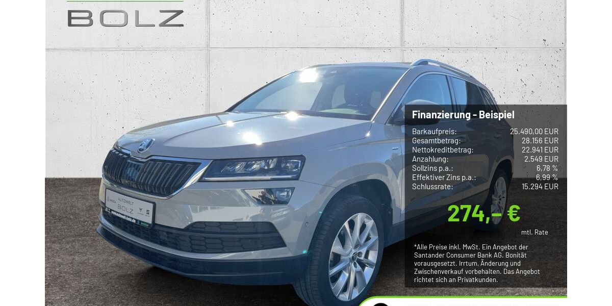 Skoda Karoq 49.780 km 24.990 &euro; Pulheim-Brauweiler 50259