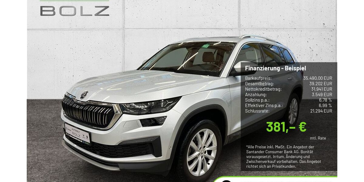 Skoda Kodiaq 48.216 km 34.990 &euro; Pulheim-Brauweiler 50259