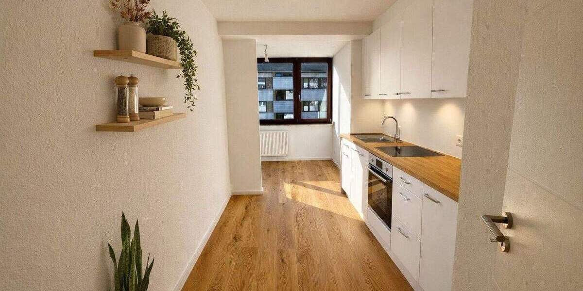 Etagenwohnung Köln Niehl - 3 Zimmer, 80 m&sup2;, 429.000&euro; | Angebot:25372917