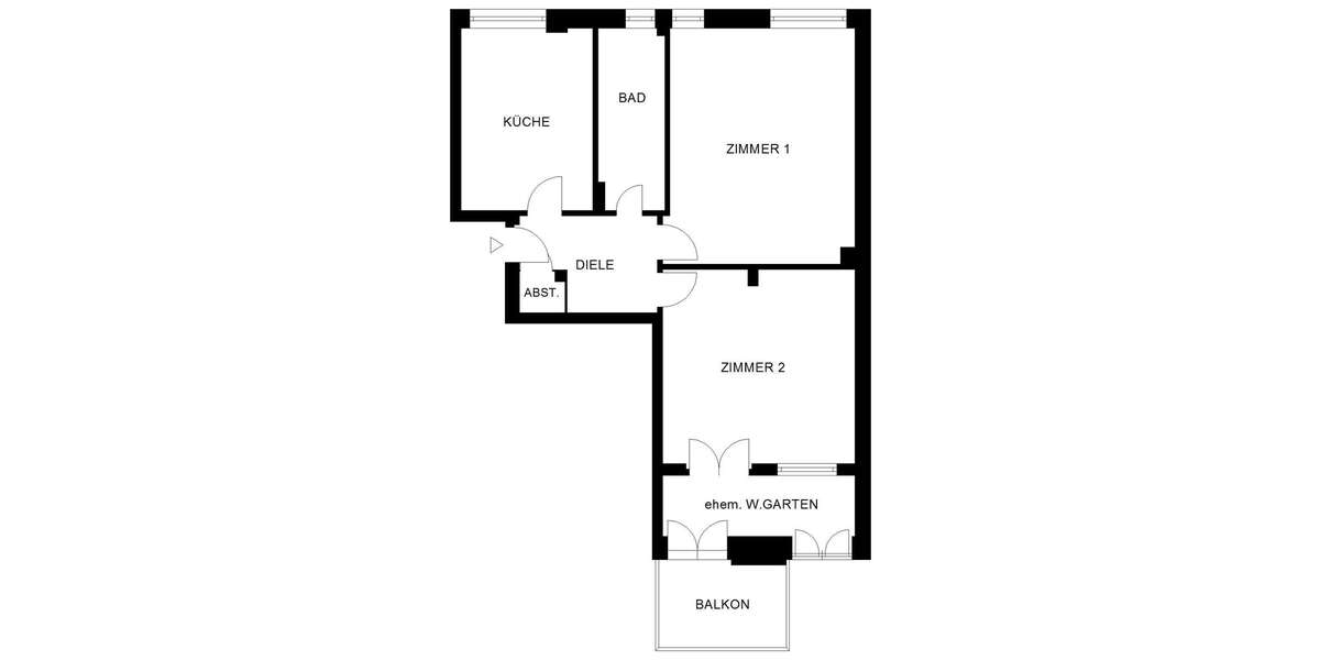 Wohnung zum Mieten in Köln 845 € 81.29 m² 2 zimmer