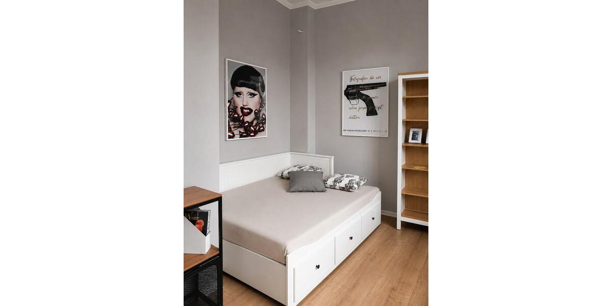 Etagenwohnung Düsseldorf Oberbilk - 1 Zimmer, 26 m&sup2;, 119.000&euro; | Angebot:27075725
