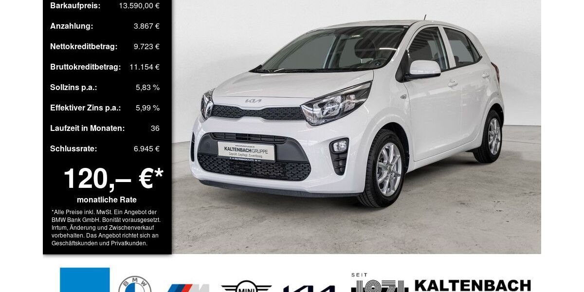 Kia Picanto 6.982 km 11.290 &euro; Remscheid 42897