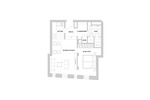 Etagenwohnung Düsseldorf Altstadt - 2 Zimmer, 55 m&sup2;, 1.600&euro; | Angebot:26435561