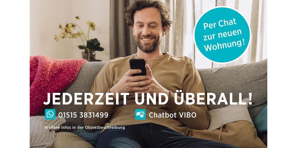 Erdgeschoßwohnung Düsseldorf Stadtbezirk 6 - 2.5 Zimmer, 60 m&sup2;, 740&euro; | Angebot:25996586
