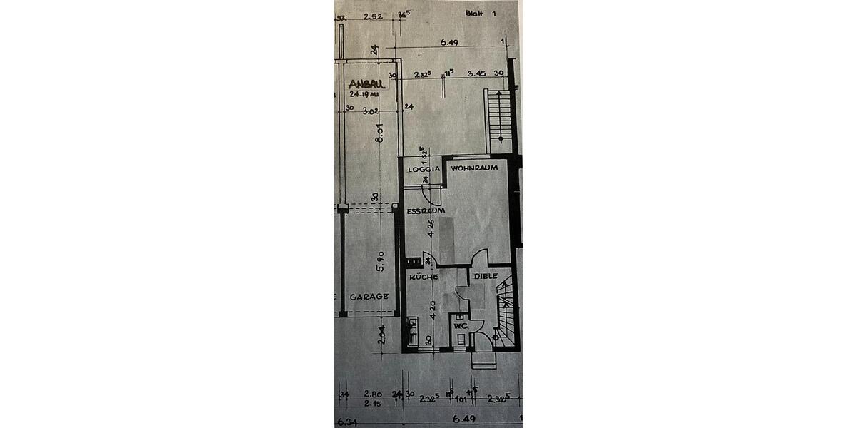 Einfamilienhaus in Köln-Rodenkirchen (Reihenhaus) mit gr. Garten 6 zimmer