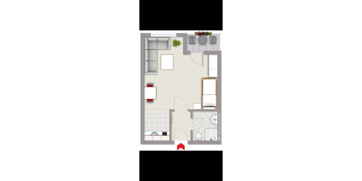 Apartment mit EBK, Balkon, TG-Stellplatz und Weitblick über Köln 1 zimmer