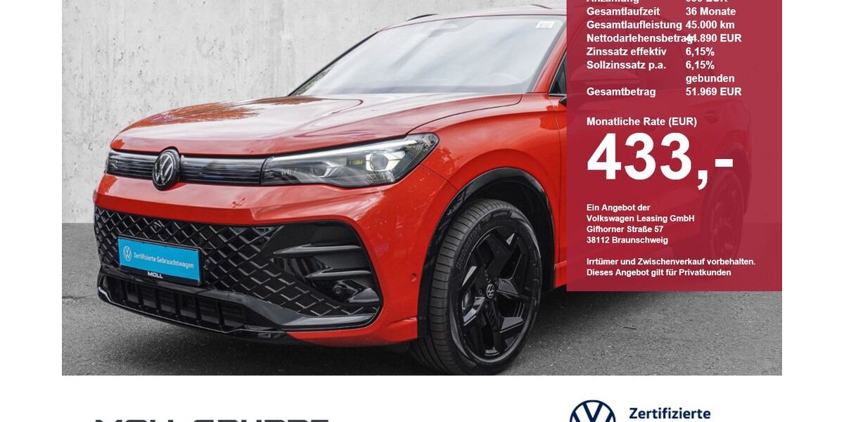 VW Tiguan 2.032 km 44.820 &euro; Düsseldorf 40474