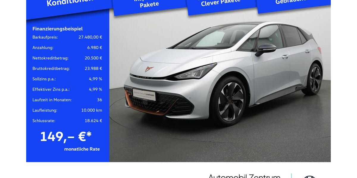 Cupra Born 16.315 km 26.680 &euro; Leverkusen 51379