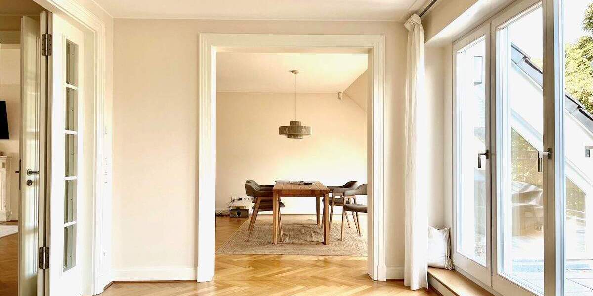 Cecilienallee: Premium-Maisonette mit Rheinblick, Klima, Einbauküche und Tiefgarage 3 zimmer