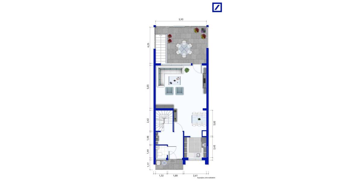 Reihenmittelhaus Burscheid Hilgen - 5 Zimmer, 178 m&sup2;, 389.000&euro; | Angebot:26093590