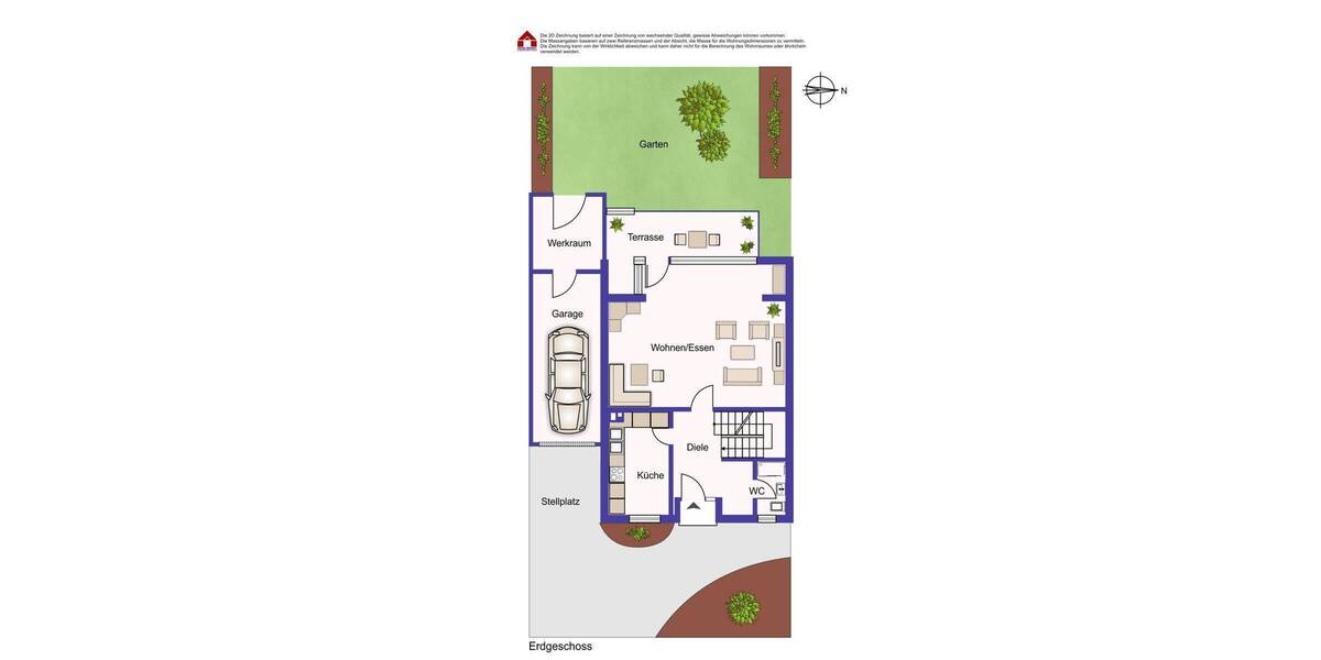 Doppelhaushälfte Grevenbroich / Gustorf Gustorf - 5 Zimmer, 161 m&sup2;, 398.000&euro; | Angebot:26875384