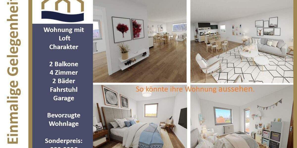 **Viel Platz für die ganze Familie** Großzügige Eigentumswohnung mit Blick über Hermülheim 4 zimmer
