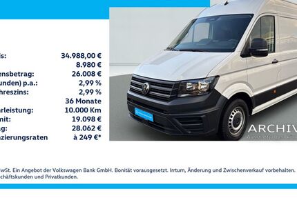 VW Crafter 16.636 km 34.988 € Leverkusen 51379