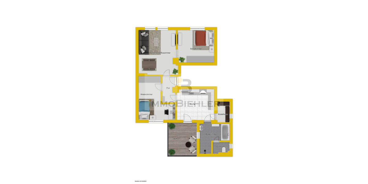 Etagenwohnung Hürth Efferen - 3 Zimmer, 68 m&sup2;, 240.000&euro; | Angebot:26730480
