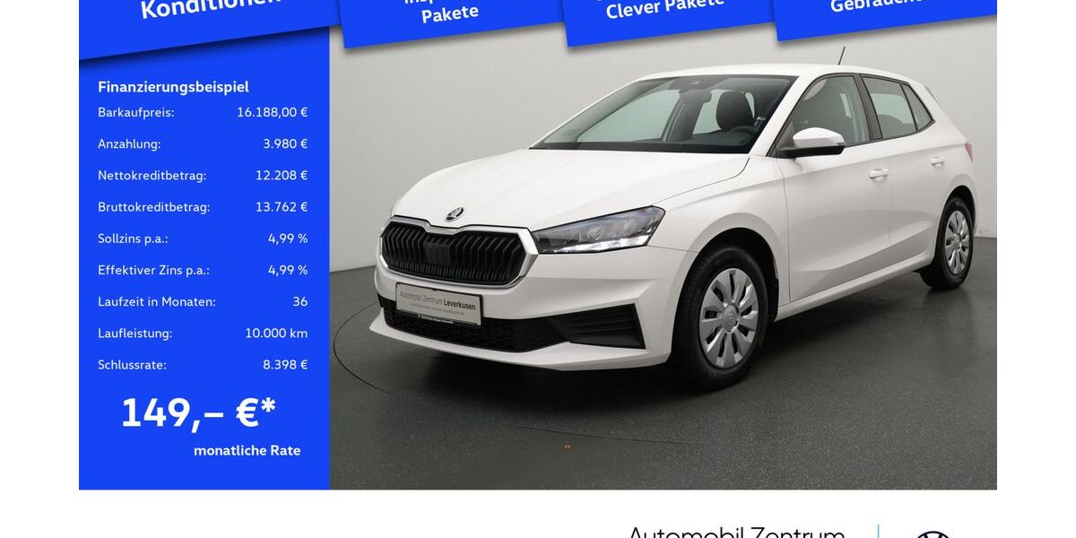 Skoda Fabia 31.537 km 15.880 &euro; Leverkusen 51379