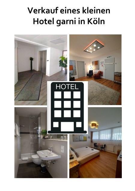 Verkauf eines kleinen Hotel garni in Köln voll genehmigter Beherbergungsbetrieb mit 8 Betten 4 Zimmern, studentisches Wohnen denkbar zimmer