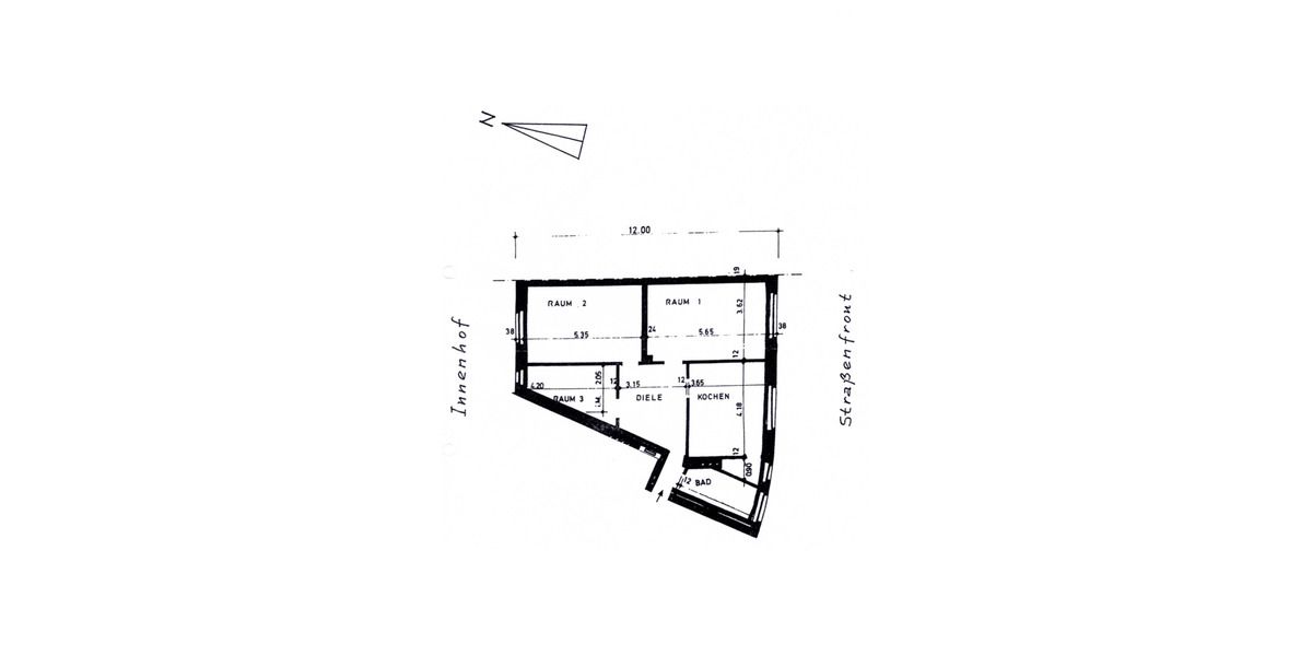 Etagenwohnung Köln Sülz - 3 Zimmer, 85 m&sup2;, 449.000&euro; | Angebot:24750199